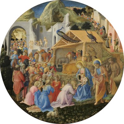 Adoración de los Magos de Fra Filippo Lippi